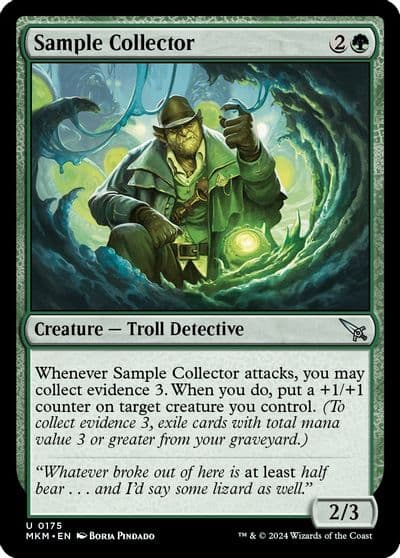 Sample Collector Murders at Karlov Manor Magic card
