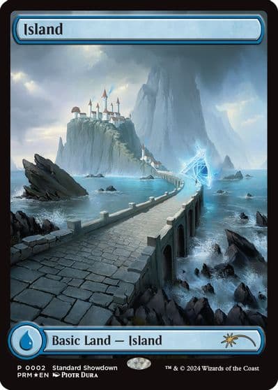 Island Piotr Dura Standard Showdown Promos Magic card