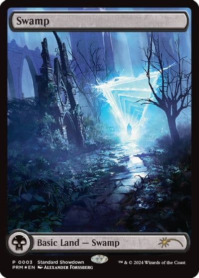Swamp Alexander Forssberg Standard Showdown Promos Magic card