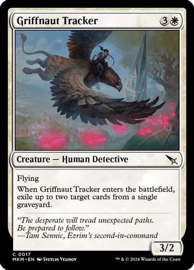 Griffnaut Tracker Murders at Karlov Manor Magic card