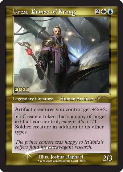 Urza Prince of Kroog 30th Anniversary Promos Magic card