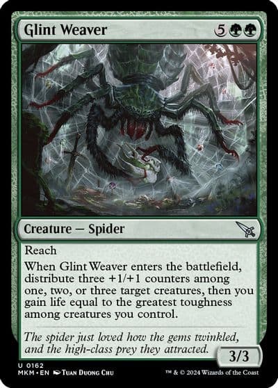 Glint Weaver Murders at Karlov Manor Magic card