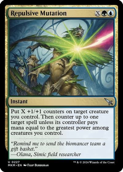 Repulsive Mutation Murders at Karlov Manor Magic card