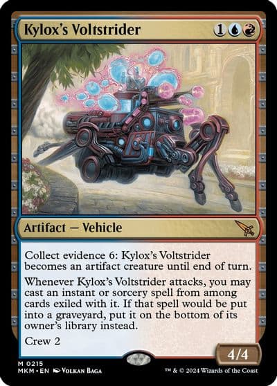 Kyloxs Voltstrider Murders at Karlov Manor Magic card