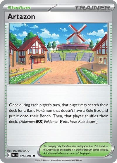 Artazon SV: Paldean Fates Pokemon card