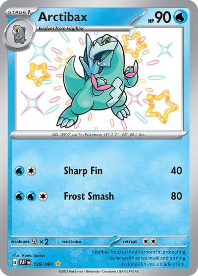 Arctibax SV: Paldean Fates Pokemon card
