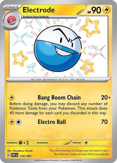 Electrode SV: Paldean Fates Pokemon card