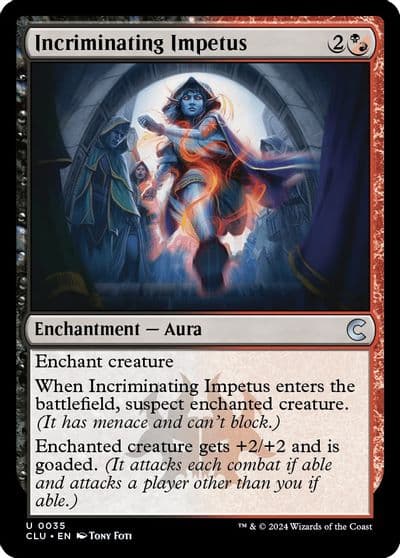 Incriminating Impetus Ravnica: Clue Edition Magic card