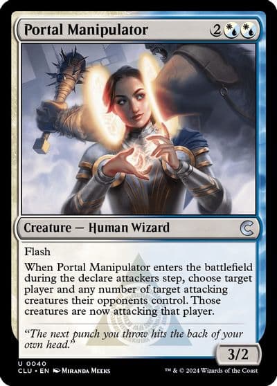 Portal Manipulator Ravnica: Clue Edition Magic card