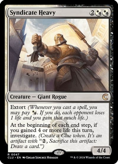 Syndicate Heavy Ravnica: Clue Edition Magic card
