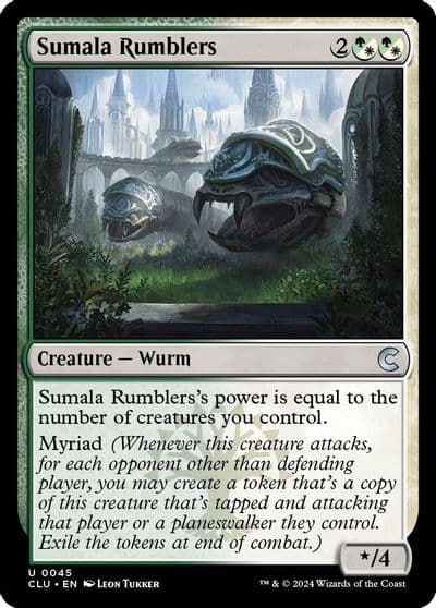 Sumala Rumblers Ravnica: Clue Edition Magic card