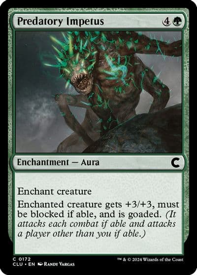 Predatory Impetus Ravnica: Clue Edition Magic card