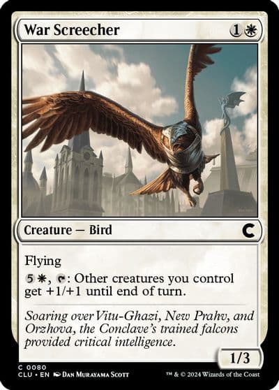 War Screecher Ravnica: Clue Edition Magic card