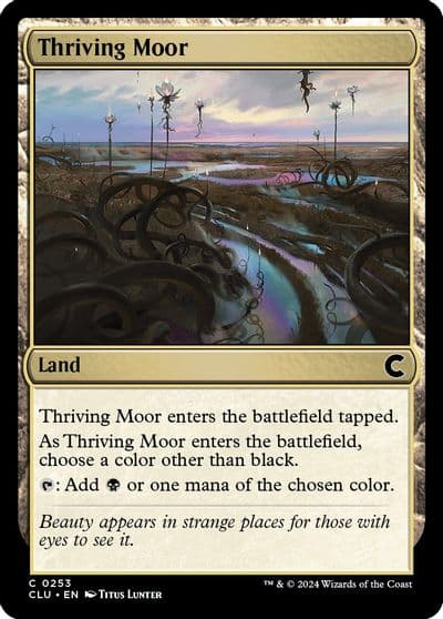 Thriving Moor Ravnica: Clue Edition Magic card