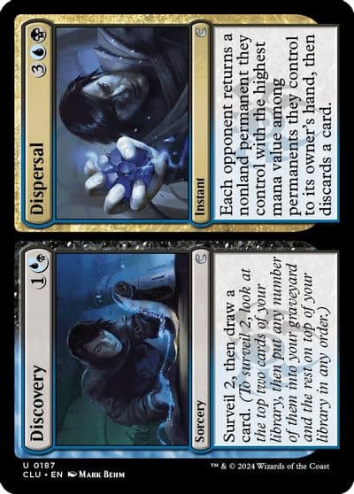 Discovery Dispersal Ravnica: Clue Edition Magic card