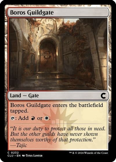 Boros Guildgate Ravnica: Clue Edition Magic card