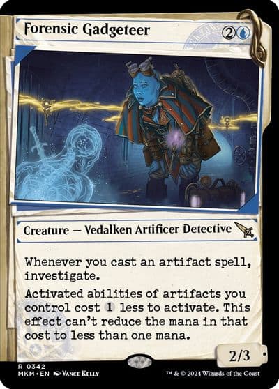 Forensic Gadgeteer Showcase Murders at Karlov Manor Magic card