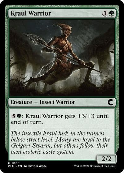 Kraul Warrior Ravnica: Clue Edition Magic card