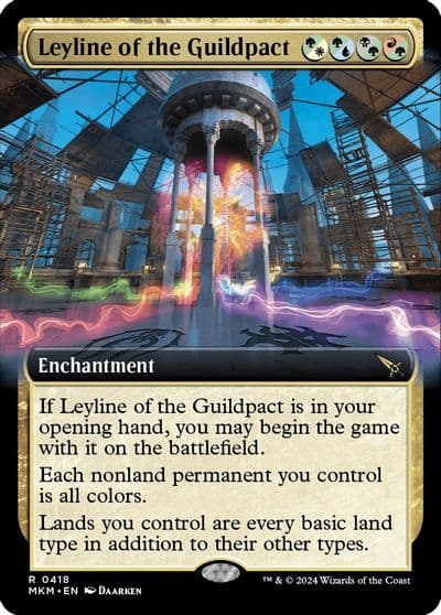 Leyline of the Guildpact Extended Art Murders at Karlov Manor Magic card