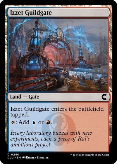 Izzet Guildgate Ravnica: Clue Edition Magic card