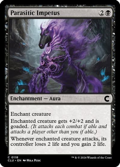 Parasitic Impetus Ravnica: Clue Edition Magic card