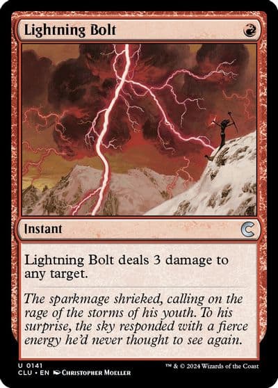 Lightning Bolt Ravnica: Clue Edition Magic card