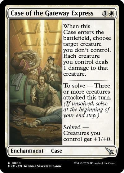 Case of the Gateway Express Murders at Karlov Manor Magic card