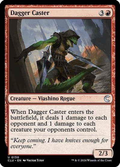 Dagger Caster Ravnica: Clue Edition Magic card