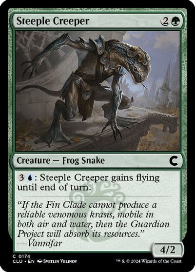 Steeple Creeper Ravnica: Clue Edition Magic card