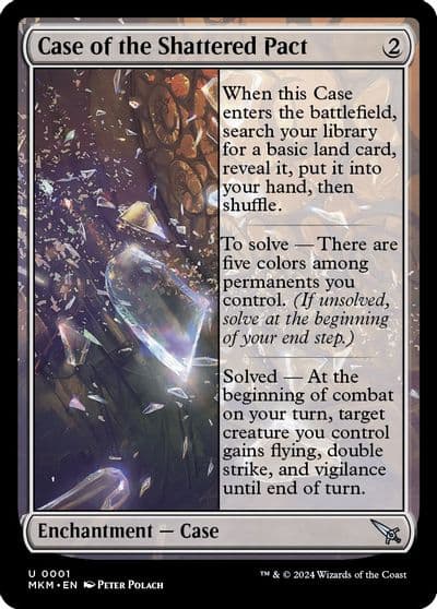 Case of the Shattered Pact Murders at Karlov Manor Magic card