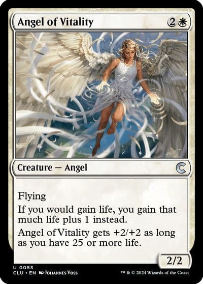 Angel of Vitality Ravnica: Clue Edition Magic card