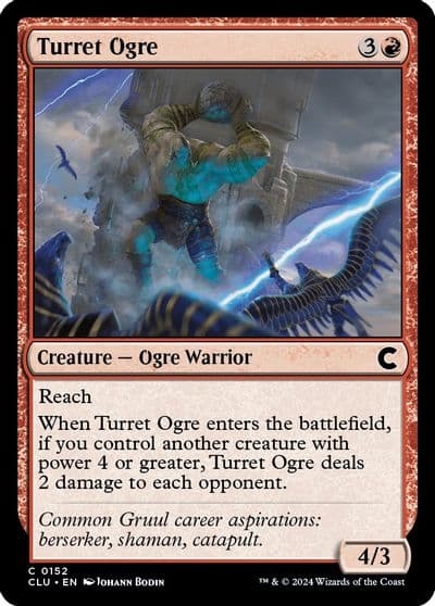 Turret Ogre Ravnica: Clue Edition Magic card