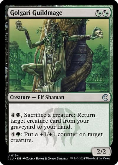 Golgari Guildmage Ravnica: Clue Edition Magic card