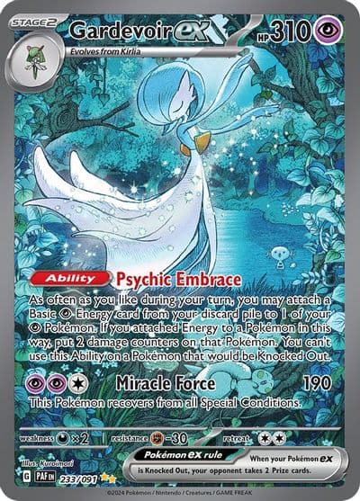 Gardevoir ex SV: Paldean Fates Pokemon card