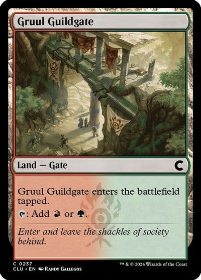 Gruul Guildgate Ravnica: Clue Edition Magic card