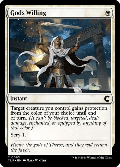 Gods Willing Ravnica: Clue Edition Magic card