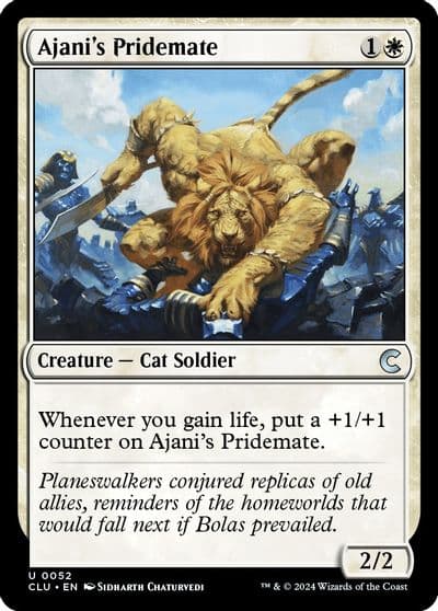 Ajanis Pridemate Ravnica: Clue Edition Magic card