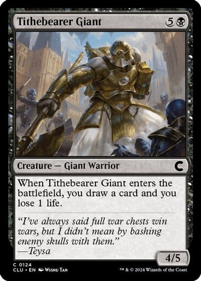 Tithebearer Giant Ravnica: Clue Edition Magic card