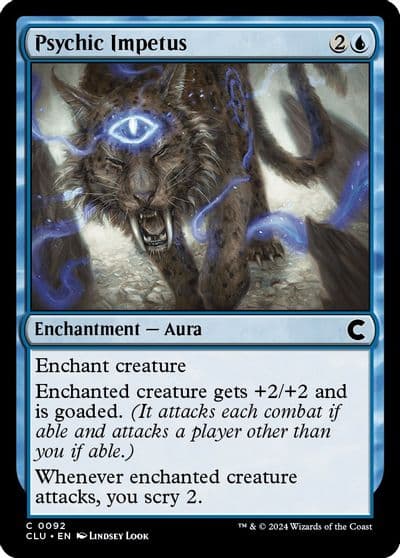 Psychic Impetus Ravnica: Clue Edition Magic card