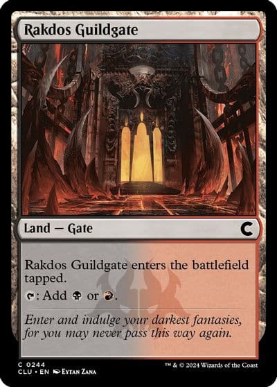 Rakdos Guildgate Ravnica: Clue Edition Magic card