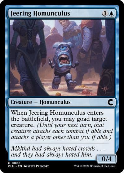 Jeering Homunculus Ravnica: Clue Edition Magic card