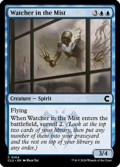 Watcher in the Mist Ravnica: Clue Edition Magic card