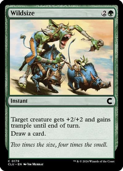 Wildsize Ravnica: Clue Edition Magic card
