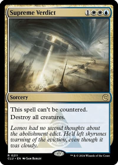 Supreme Verdict Ravnica: Clue Edition Magic card