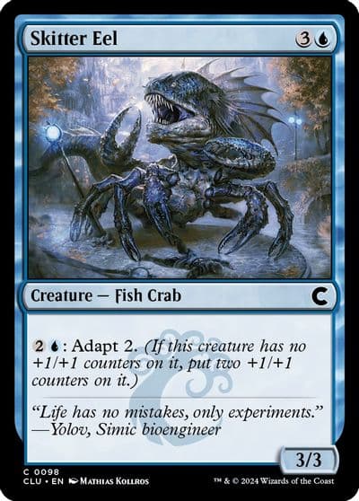 Skitter Eel Ravnica: Clue Edition Magic card