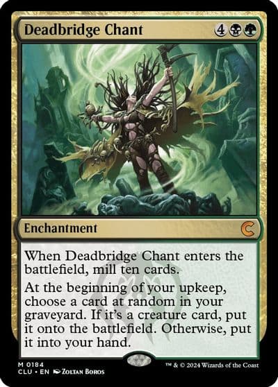 Deadbridge Chant Ravnica: Clue Edition Magic card