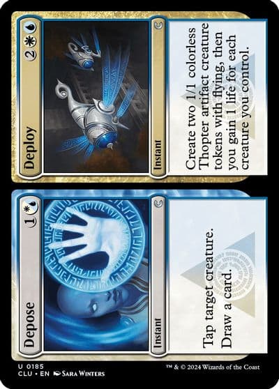 Depose Deploy Ravnica: Clue Edition Magic card