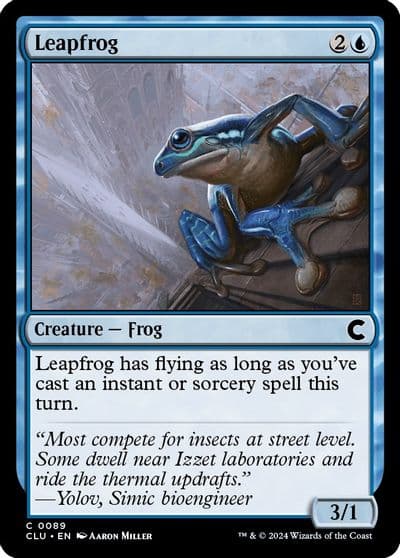Leapfrog Ravnica: Clue Edition Magic card