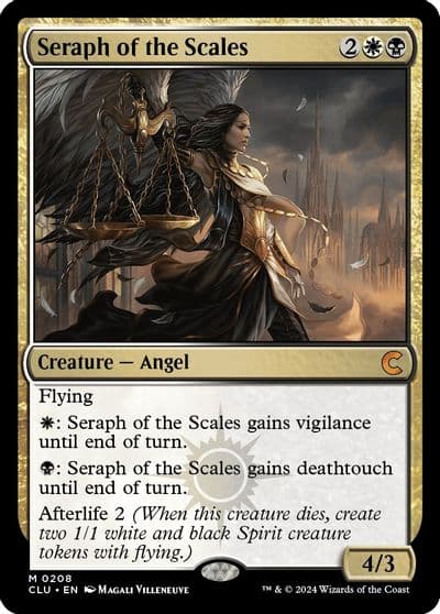 Seraph of the Scales Ravnica: Clue Edition Magic card