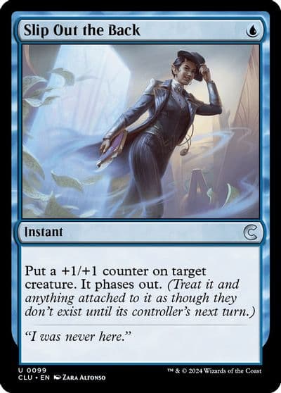 Slip Out the Back Ravnica: Clue Edition Magic card